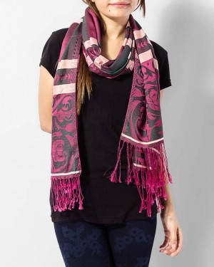 Dark Green Two Tone Stole
